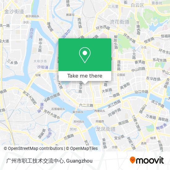 广州市职工技术交流中心 map