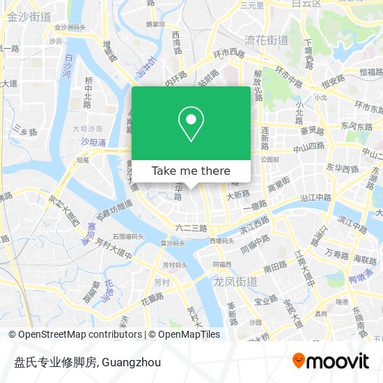 盘氏专业修脚房 map