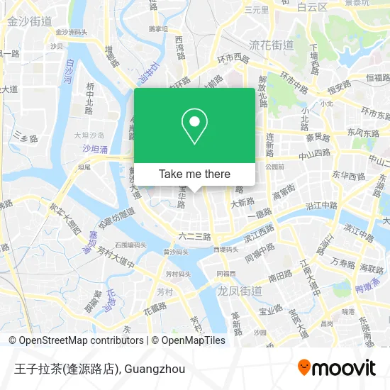 王子拉茶(逢源路店) map
