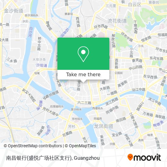 南昌银行(盛悦广场社区支行) map