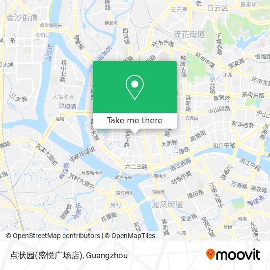 点状园(盛悦广场店) map