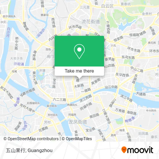 五山果行 map