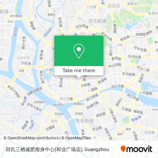 田氏三栖减肥瘦身中心(和业广场店) map