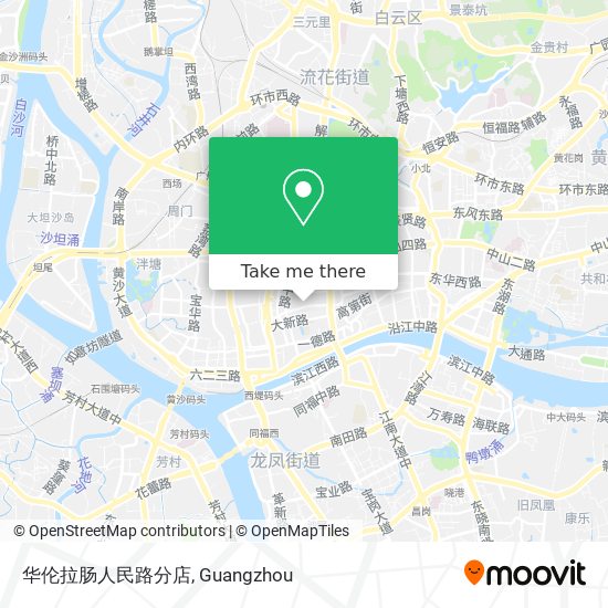 华伦拉肠人民路分店 map