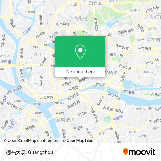 德福大厦 map