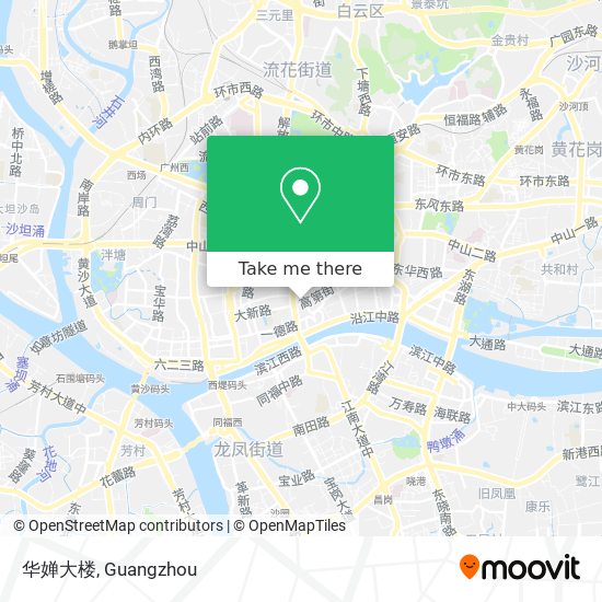 华婵大楼 map