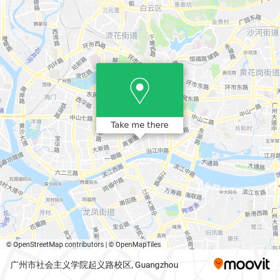 广州市社会主义学院起义路校区 map