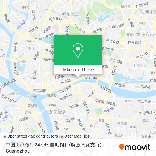 中国工商银行24小时自助银行(解放南路支行) map