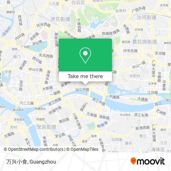 万兴小食 map