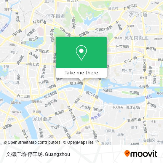 文德广场-停车场 map
