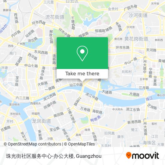 珠光街社区服务中心-办公大楼 map