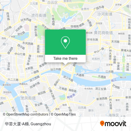 华荟大厦-A梯 map