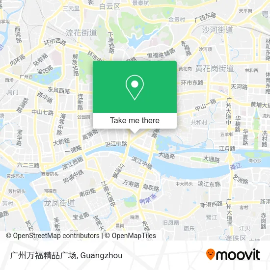 广州万福精品广场 map