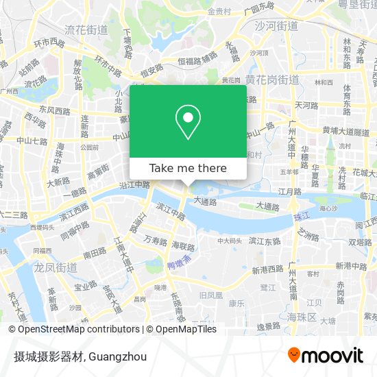 摄城摄影器材 map