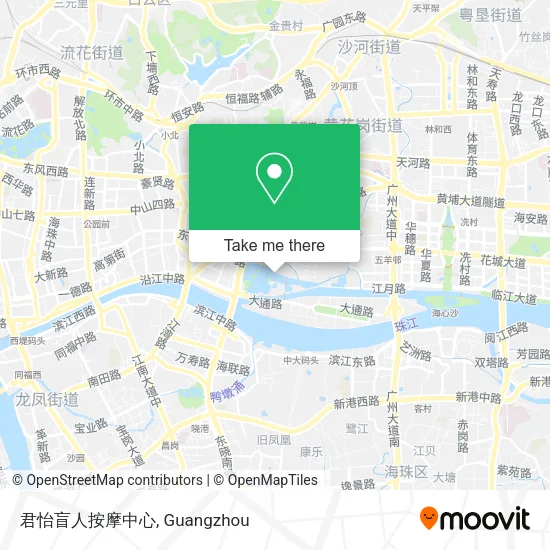 君怡盲人按摩中心 map