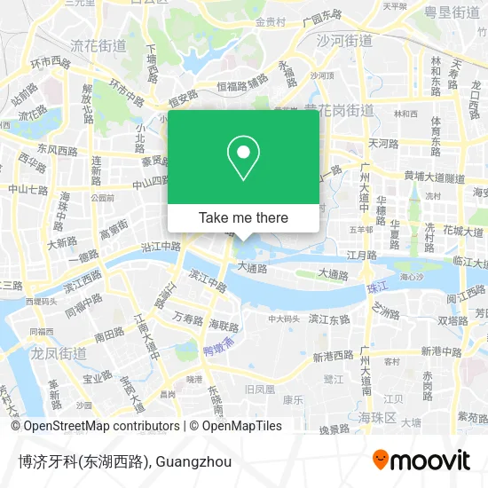 博济牙科(东湖西路) map