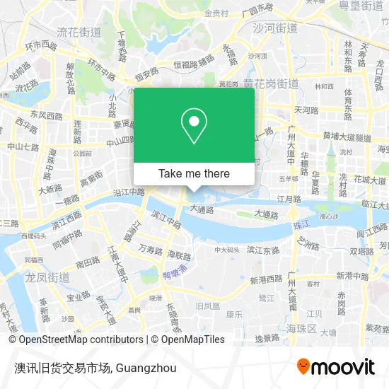 澳讯旧货交易市场 map