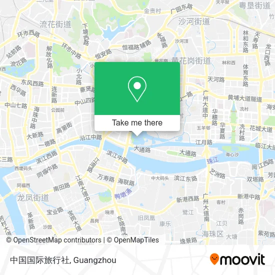 中国国际旅行社 map