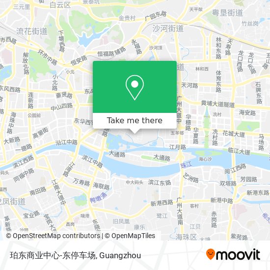 珀东商业中心-东停车场 map