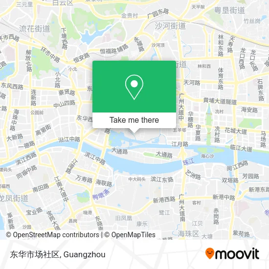 东华市场社区 map