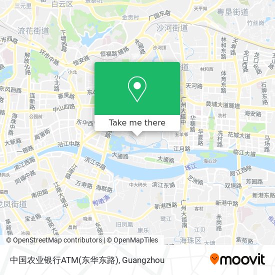 中国农业银行ATM(东华东路) map