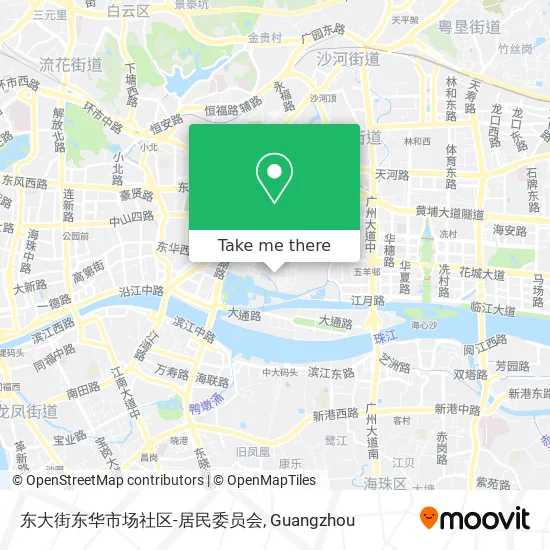 东大街东华市场社区-居民委员会 map