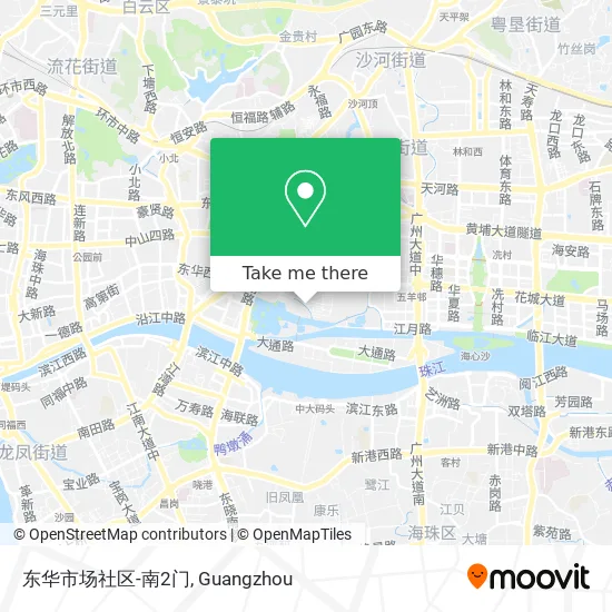 东华市场社区-南2门 map