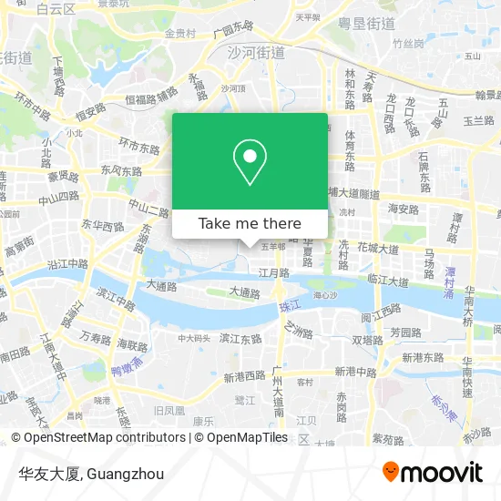 华友大厦 map
