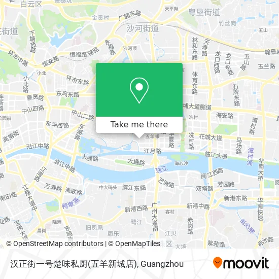 汉正街一号楚味私厨(五羊新城店) map