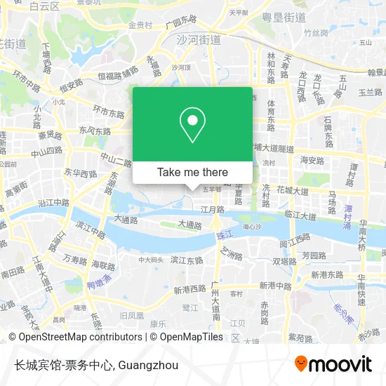 长城宾馆-票务中心 map