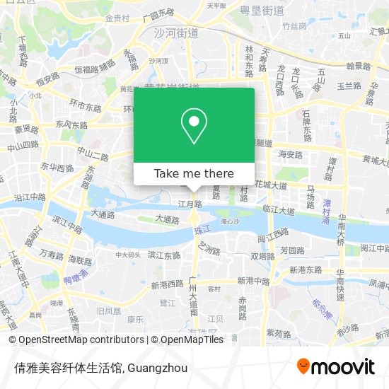 倩雅美容纤体生活馆 map