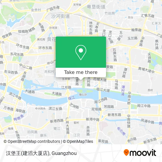 汉堡王(建滔大厦店) map