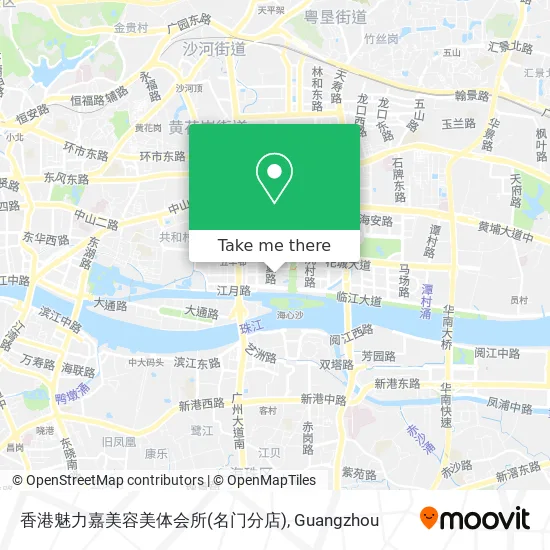 香港魅力嘉美容美体会所(名门分店) map