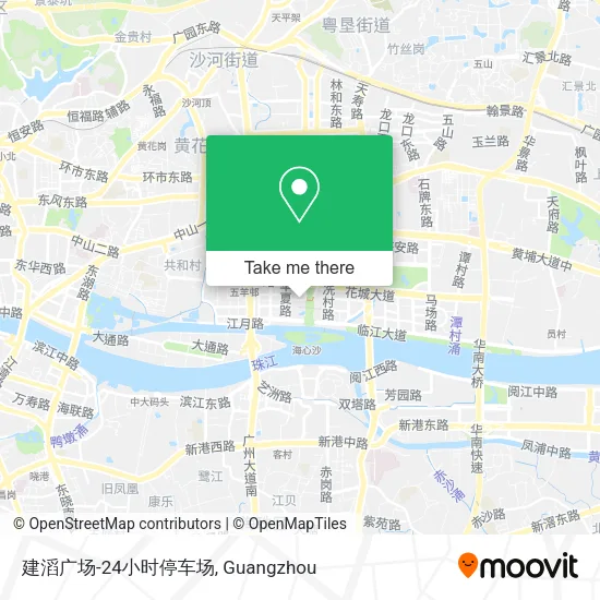 建滔广场-24小时停车场 map