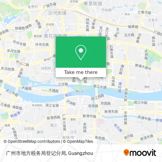广州市地方税务局登记分局 map