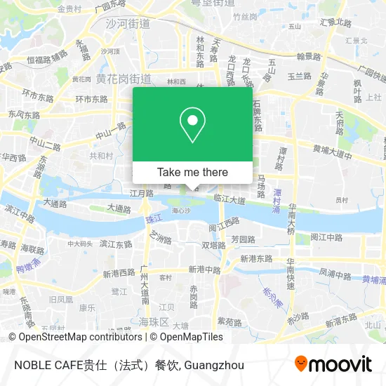 NOBLE CAFE贵仕（法式）餐饮 map