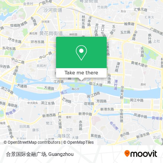 合景国际金融广场 map