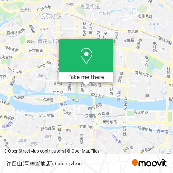 许留山(高德置地店) map