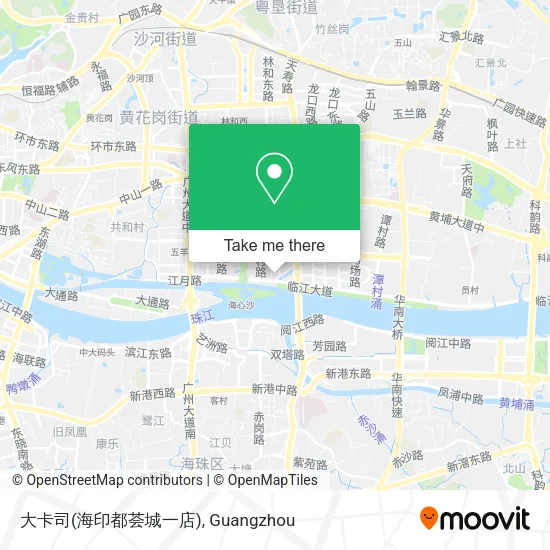 大卡司(海印都荟城一店) map