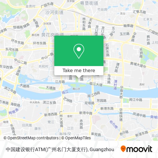 中国建设银行ATM(广州名门大厦支行) map
