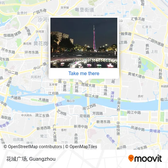 花城广场 map