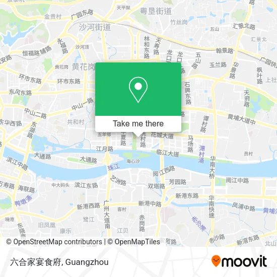 六合家宴食府 map
