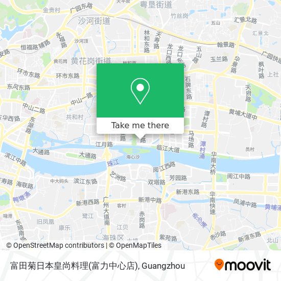 富田菊日本皇尚料理(富力中心店) map