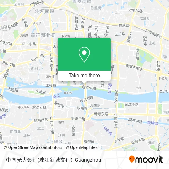 中国光大银行(珠江新城支行) map