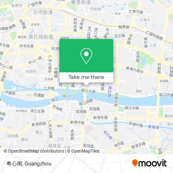 粤心阁 map