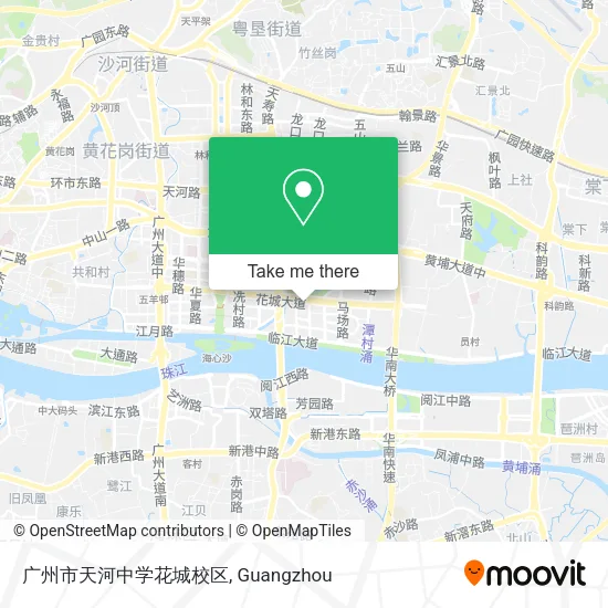 广州市天河中学花城校区 map