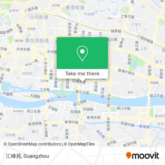 汇峰苑 map