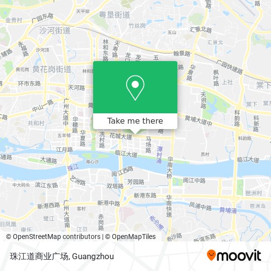 珠江道商业广场 map