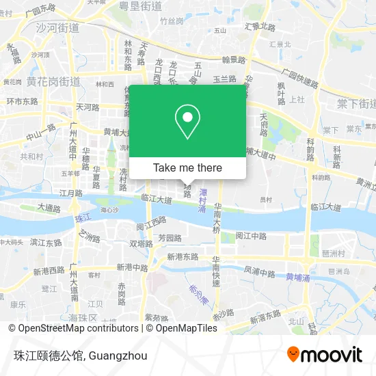 珠江颐德公馆 map