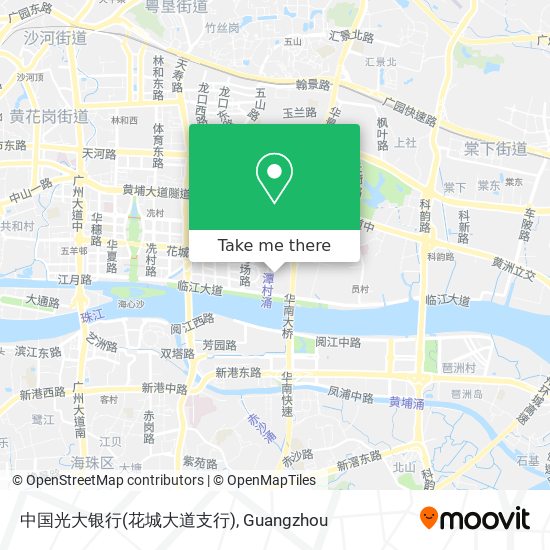 中国光大银行(花城大道支行) map